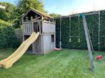 Houten speeltuig, Kinderen en Baby's, Speelgoed | Buiten | Speeltoestellen, Ophalen, Gebruikt, Glijbaan