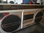 radio cassette Sanyo M9802AK uit begin jaren '80, Ophalen of Verzenden, Gebruikt, Radio