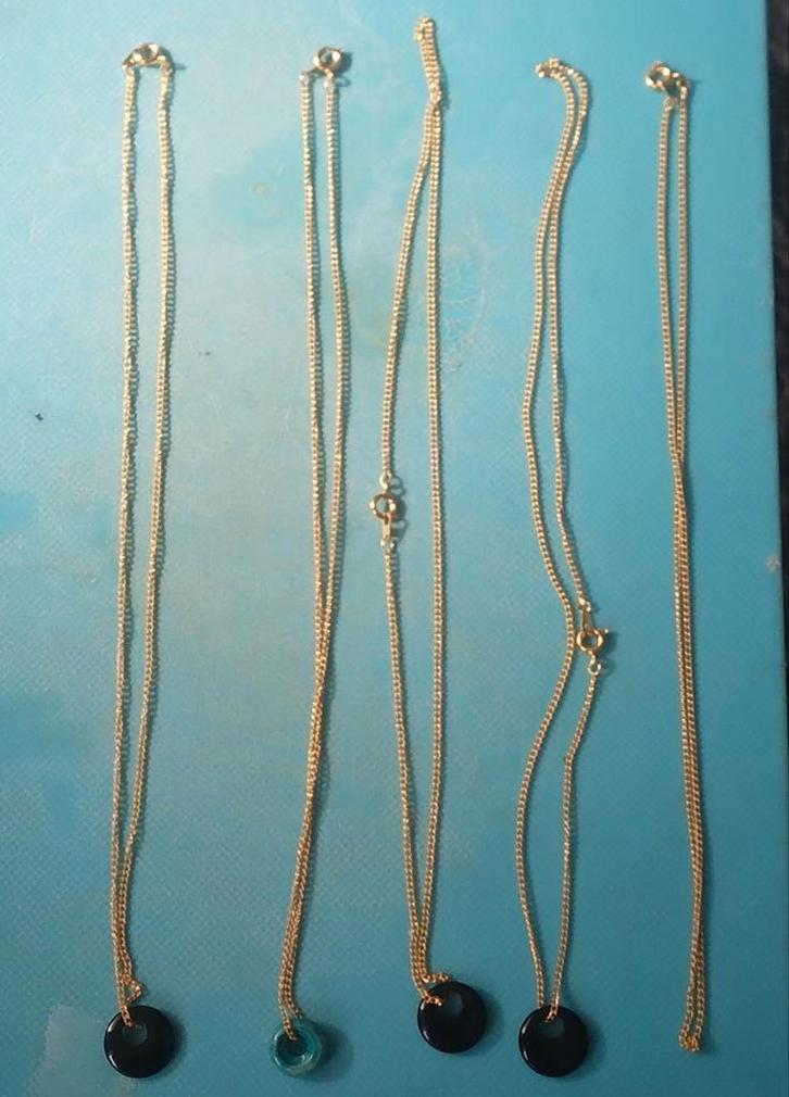 Ketting nieuwstaat, Handtassen en Accessoires, Kettingen, Zo goed als nieuw, Verzenden