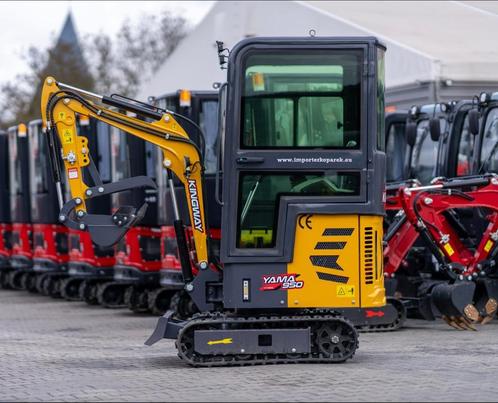 Minigraafmachine Minigraver Yama 950K Zwenkarm Joystick, Zakelijke goederen, Machines en Bouw | Kranen en Graafmachines, Graafmachine