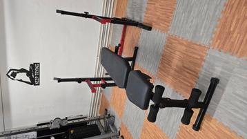 ️ Benchpress Bench Fitness, Sports & Fitness, Équipement de fitness, Enlèvement, Comme neuf, Bras