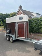 Sluis 1,5 paardentrailer voor B-rijbewijs!!!, Dieren en Toebehoren, Ophalen, Zo goed als nieuw, Hout, 1½-paards trailer