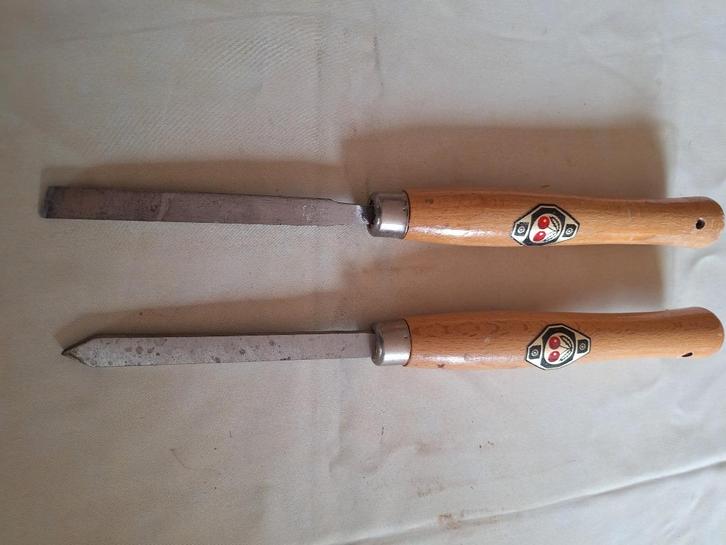 CISEAUX DE TOURNAGE BOIS, Antiek en Kunst, Kunst | Beelden en Houtsnijwerken, Ophalen