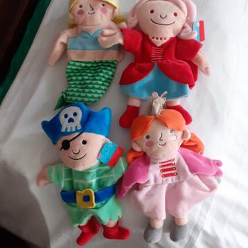 Zachte handpoppen poppenkastpoppen HEMA  beschikbaar voor biedingen