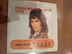 Vintage sticker Freddy Mercury, Queen, Joepie, Verzamelen, Stickers, Ophalen of Verzenden, Gebruikt, Overige typen
