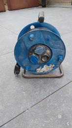 Elektrische kabelhaspel, Doe-het-zelf en Bouw, Elektriciteit en Kabels, Ophalen, Gebruikt, Kabel of Snoer