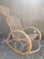 Vintage rotan schommelstoel, Ophalen