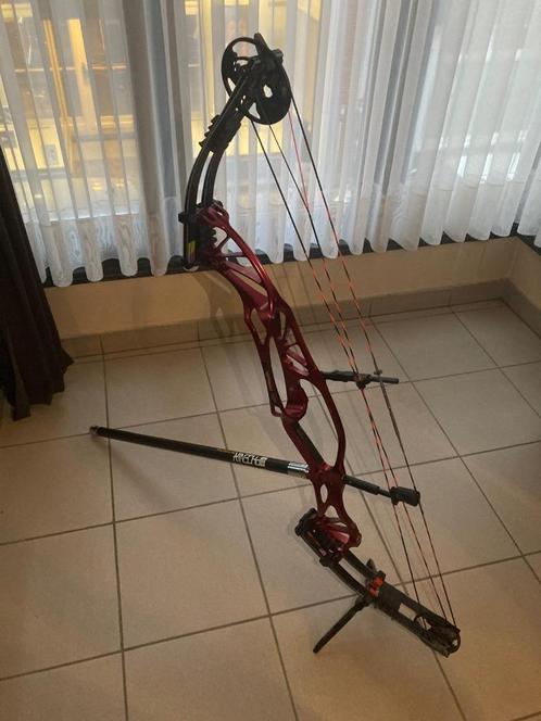 Boog Hoyt Prevail 40/50 rechtshandig, Sport en Fitness, Handboogschieten, Zo goed als nieuw, Ophalen