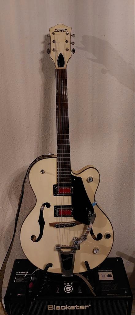 Gretsch 5410t Electromatic "Rat Rod" (met koffer), Muziek en Instrumenten, Snaarinstrumenten | Gitaren | Elektrisch, Zo goed als nieuw