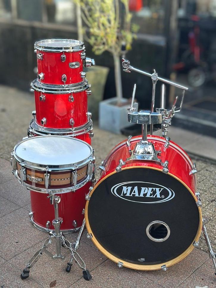 Mapex Pro M Maple – Prof. Drumkit (100% Amerikaanse Maple), Musique & Instruments, Batteries & Percussions, Utilisé, Autres marques