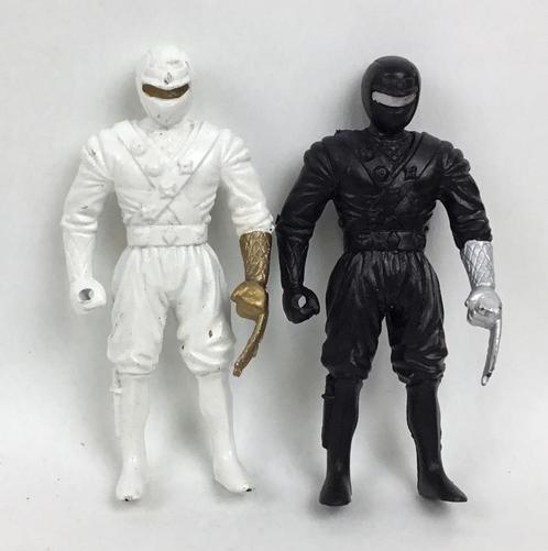 Guerrier ninja noir et blanc 1995 Chap Mei, Enfants & Bébés, Jouets | Figurines, Utilisé, Enlèvement ou Envoi