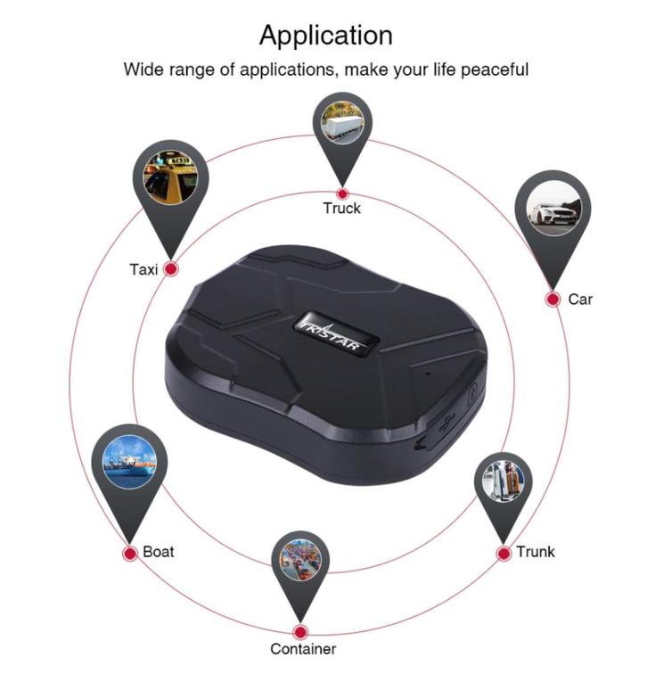 TKSTAR TK905 5000mAh GPS-tracker voor in de auto, Auto diversen, Anti-diefstal, Nieuw, Ophalen