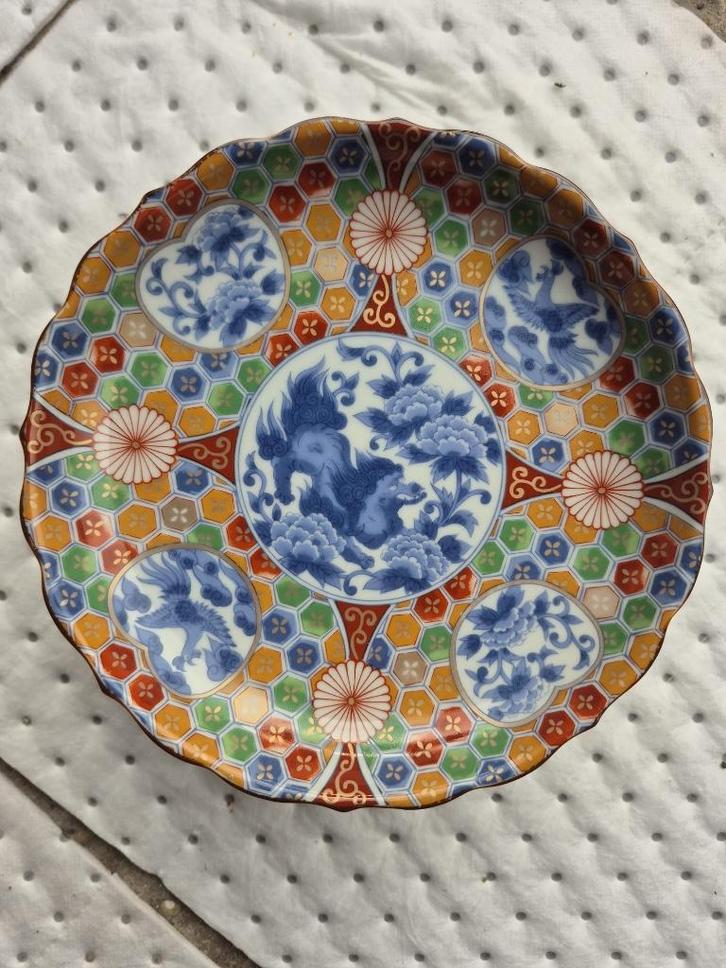 TE KOOP : Antiek servies English Scene, Bexley, Japan, Antiek en Kunst, Antiek | Servies los, Ophalen