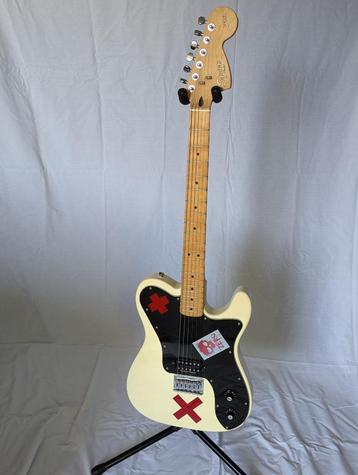 Squier Telecaster Deryck Whibley (Sum 41 Signature), Muziek en Instrumenten, Ophalen, Gebruikt, Solid body, Fender