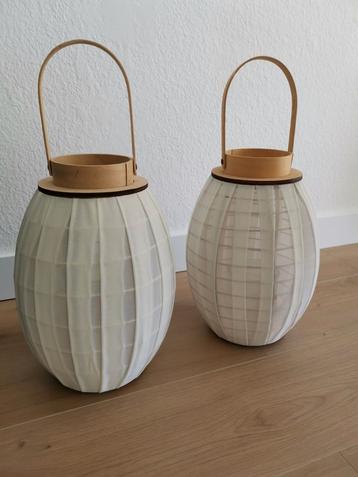 2 Superbes photophores. Etat neuf !  beschikbaar voor biedingen
