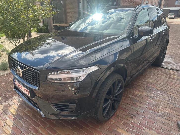 Volvo XC 90, Auto's, Volvo, Particulier, XC90, 4x4, Hybride Elektrisch/Benzine, SUV of Terreinwagen, 5 deurs, Automaat, Zwart