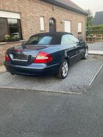 Mercedes clk cabrio 200 kompressor avangarde automaat., Auto's, Mercedes-Benz, Achterwielaandrijving, Zwart, 4 cilinders, Cabriolet