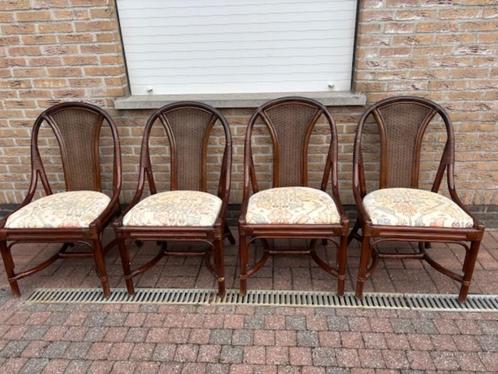 ROTAN STOELEN, Huis en Inrichting, Stoelen, Gebruikt, Riet of Rotan, Ophalen