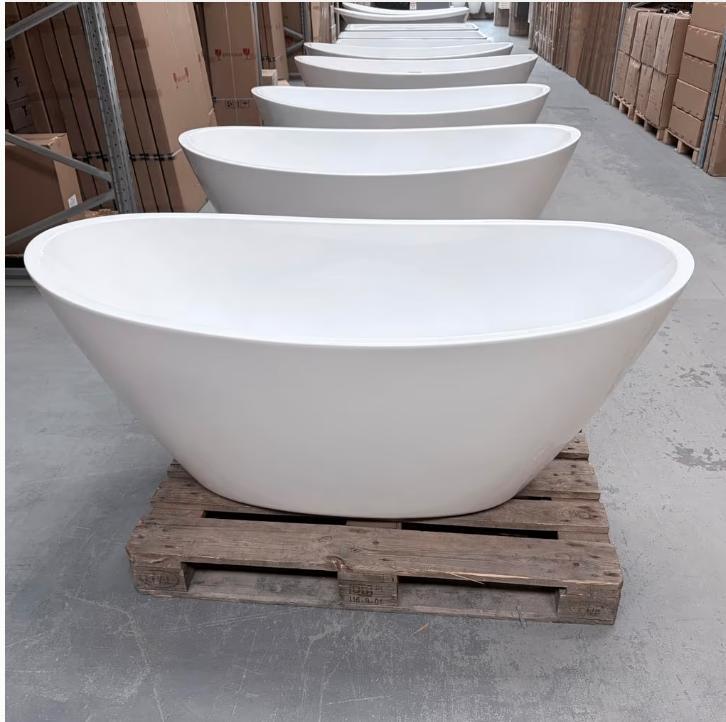 Nieuw in de doos Vrijstaand Bad 158/80/68 nr232, Maison & Meubles, Accessoires pour la Maison | Autre, Neuf, Enlèvement