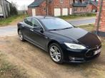 Prachtige Tesla model S85 free supercharge, Auto's, Tesla, Achterwielaandrijving, Zwart, Elektrisch, 5 zetels