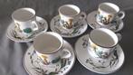 5 Koffiekoppen Villeroy&Boch Botanica, Ophalen of Verzenden, Zo goed als nieuw, Overige stijlen, Kop(pen) en/of Schotel(s)