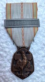 Medaille, Franse Herinneringsmed 1939-1945 + bar LIBERATION, Collections, Objets militaires | Général, Armée de terre, Enlèvement ou Envoi