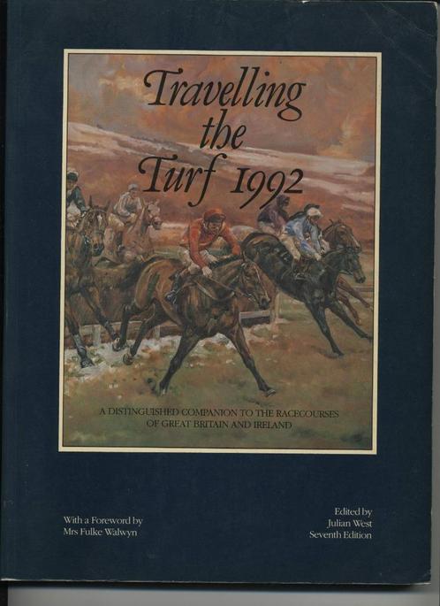 Travelling the turf 1992:A distinguished compagnion to the r, Boeken, Sportboeken, Zo goed als nieuw, Overige sporten, Ophalen of Verzenden