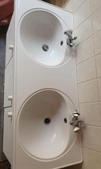 LAVABO DOUBLE VASQUE, Gebruikt, Ophalen