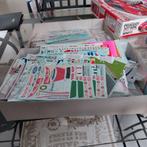 1/24 SET VAN VERSCHILLENDE STICKERS, Hobby en Vrije tijd, Modelauto's | 1:24, Ophalen, Gebruikt, Auto, Overige merken