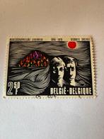 Belgische postzegel 1970 sociale zekerheid 2f50 België, Postzegels en Munten, Ophalen of Verzenden, Gestempeld