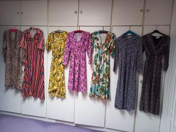 SET van 7 lange jurken 38/40- € 34 voor de set. beschikbaar voor biedingen