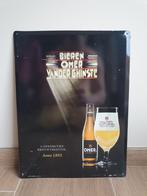 Metaal Reclamebord - Omer -, Verzamelen, Ophalen of Verzenden, Gebruikt, Reclamebord, Plaat of Schild, Overige merken