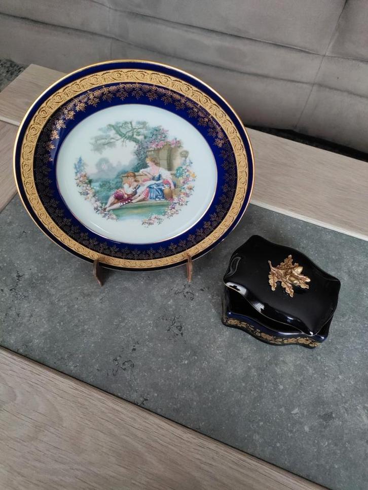 Limoges porselein, Antiek en Kunst, Antiek | Porselein, Ophalen of Verzenden