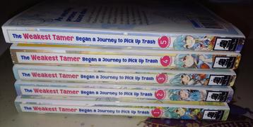 Weakest Tamer began a journey manga 1-5 (English) beschikbaar voor biedingen