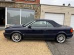 Audi 80 cabrio *Automaat* 2.3e 5 cil* Oldtimer*Garantie mog*, Auto's, Audi, 4 zetels, Cabriolet, Blauw, Leder en Stof