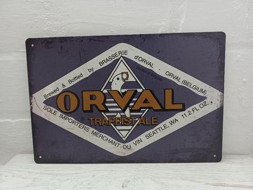 Metalen reclamebord Orval, Collections, Marques de bière, Duvel, Envoi