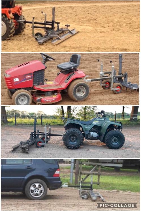 Baksleep / manegevlakker zitmaaier, Quad, Auto, shovel., Dieren en Toebehoren, Paarden en Pony's | Overige Paardenspullen, Zo goed als nieuw