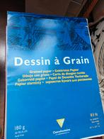 Teken of schilder-papier A2 gebruikt, Enlèvement ou Envoi, Utilisé, Autres types