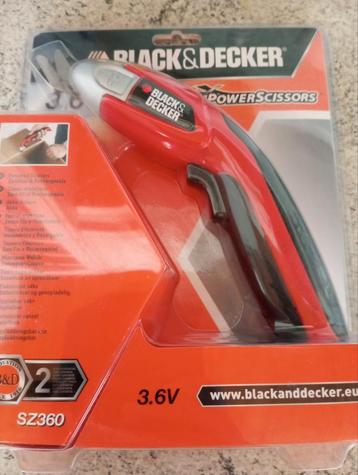 Black & Decker power scissors  nieuw in verpakking 