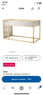 Lit mezzanine, Enfants & Bébés, Chambre d'enfant | Lits superposés & Lits mezzanines, Enlèvement, Comme neuf, Lit mezzanine