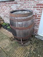 Regenton (als decoratie) met voet, Ophalen