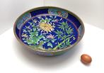 antiek cloisonné grote schotel, Ophalen of Verzenden, Koper
