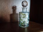 Matte kristallen fles met bloemendecor van Saint Crystal, Ophalen