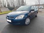 Mitsubishi Lancer 1.6i/ 185.000 km/ 2006/Benzine/Airco/ CT O, Auto's, Mitsubishi, Zwart, Blauw, Alcantara, Bedrijf