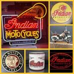 Signes de motos indiennes, lampe, drapeau, autocollant, ther, Collections, Marques & Objets publicitaires, Autres types, Enlèvement ou Envoi