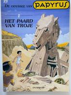 PAPYRUS -  De odyssee van Papyrus 1 - Het paard van Troje, Eén stripboek, Lucien De Gieter, Ophalen of Verzenden, Zo goed als nieuw
