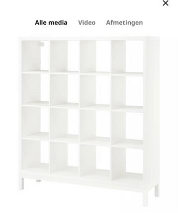 Kallax (vakken) Ikea kast met onderframe, Neuf, 25 à 50 cm, Moins de 150 cm, 150 à 200 cm
