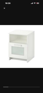 IKEA nachtkastje wit, Huis en Inrichting, Ophalen of Verzenden, Zo goed als nieuw, Hout