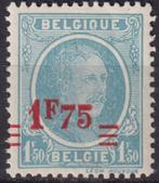België 1927 OBP248V4 variëteit + curiositeit **, Postzegels en Munten, Verzenden, Postfris, Postfris