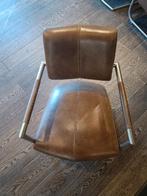 Lounge zetels RVS, echt highland leder- beschikbaar FEB 2026, Huis en Inrichting, Ophalen, Gebruikt, Eenpersoons, Minder dan 75 cm